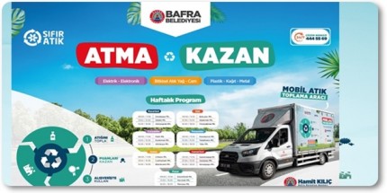 Kartlı Mobil Atık Getirme Aracı Hizmete Başladı